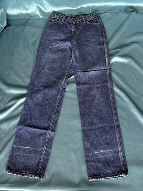Vintage 80s Calvin Klein High Waist Denim Jeans CK Designer USA